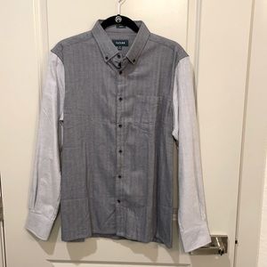 Taylrd Slim Fit Long Sleeve Dress Shirt - Size Medium